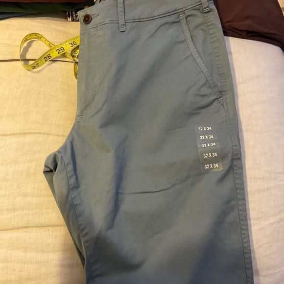Abercrombie & Fitch blue slim pants 32x34 - Picture 5 of 10